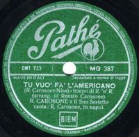Renato Carosone - Tu vuo' fa' l'americano / 'O suspiro