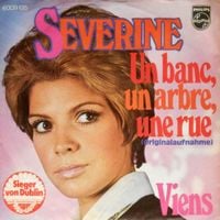 S&eacute;verine - Un banc, un arbre, une rue