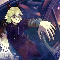Delle - the dog runs away