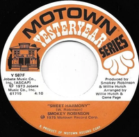 Smokey Robinson - Sweet Harmony