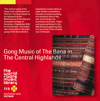 The People of the Bana - ベトナム／中部高原バナ族のゴング・ミュージック [Gong Music of the Bana in the Central Highlands]