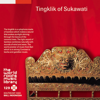 I Wayan Madra - バリ／スカワティのティンクリック [Tingklik of Sukawati]