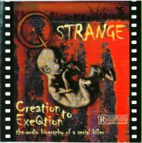 Q-Strange - Creation to ExeQtion (The Audio Biography of a Serial Killer)