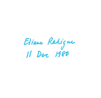 Éliane Radigue - 11 Dec 1980