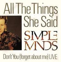 Simple Minds - All the Things She Said