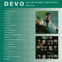 Devo - Q: Are We Not Men? A: We Are Devo / Dev-O Live