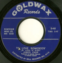 James Carr - To Love Somebody