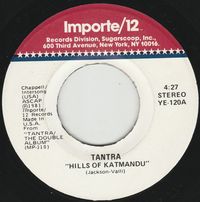 Tantra - Hills of Katmandu / Hallelujah