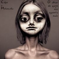 Culpe A Melancolia - O olhar de quem n&atilde;o aguenta mais