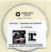Green Day - Cigarettes And Valentines