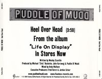 Puddle of Mudd - Heel Over Head