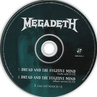 Megadeth - Dread and the Fugitive Mind