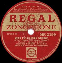 George Formby - When I'm Cleaning Windows