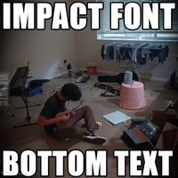 Vessels Of Their Cvlt - Impact Font Bottom Text