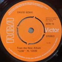 David Bowie - From the New Album "Low"