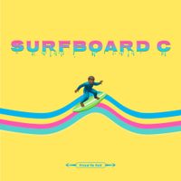 Surfboard C - Technicolor Beach