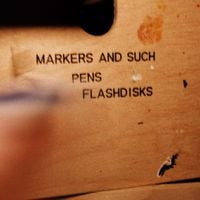 Sal Priadi - MARKERS AND SUCH PENS FLASHDISKS