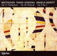 Angela Hewitt - Beethoven: Piano Sonatas, Op 13 'Path&eacute;tique'; Op 28 'Pastoral'; Op 2 No 3