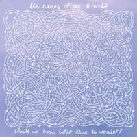 The Names Of Our Friends - Should We Know Better Than to Wonder?