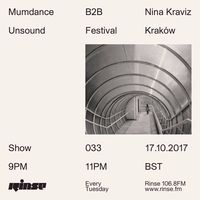 Mumdance B2B Nina Kraviz - Live From Unsound Festival, Krak&oacute;w - 17th October 2017
