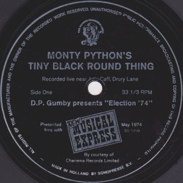 Monty Python - Monty Python's Tiny Black Round Thing