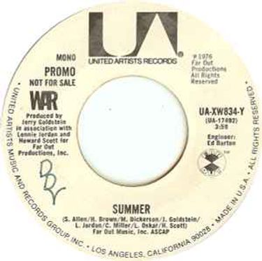 WAR - Summer
