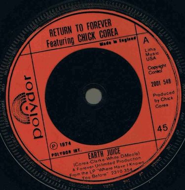 Return to Forever & Chick Corea - Earth Juice