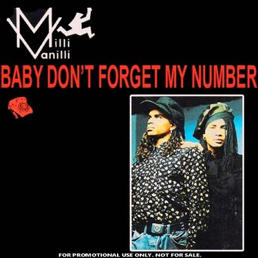 世界有名な Forget Don't Baby - Vanilli Milli My Reviews - Number 洋楽