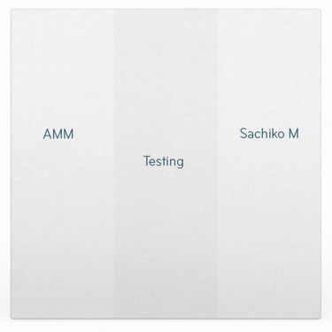Sachiko M & AMM - Testing