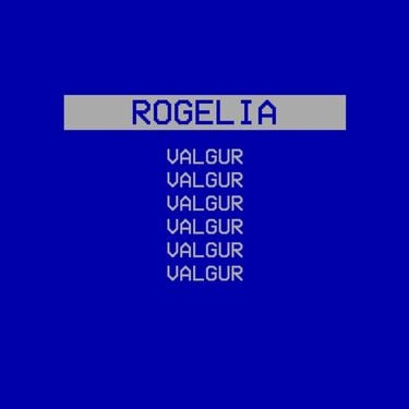 Valgur - Rogelia