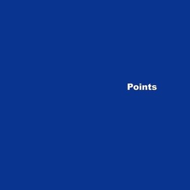 ・・・・・・・・・ - Points