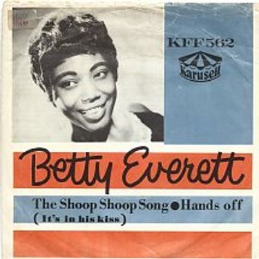洋楽 Betty Everett - The Shoop Shoop Song Betty Everett - Shoop Shoop Song (it´s in his kiss) - YouTube
