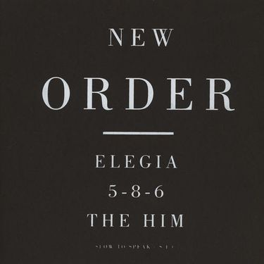 New Order - Elegia