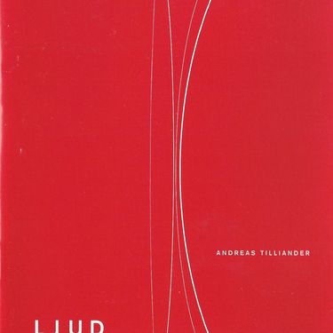 Andreas Tilliander - Ljud