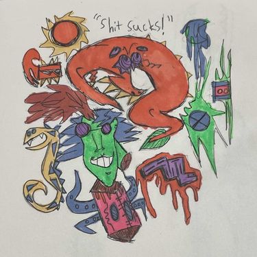 Hypercollider - "shit sucks​!​"