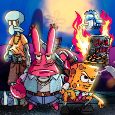 Mr. Swags, SpongeOpp, Squidwock & Glorb - EUGENE