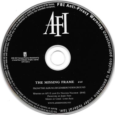 AFI - The Missing Frame