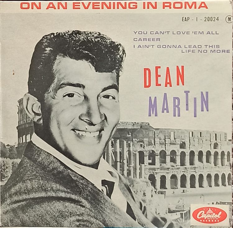 Dean Martin - On an Evening in Roma (Sott'er celo de Roma) (Single ...