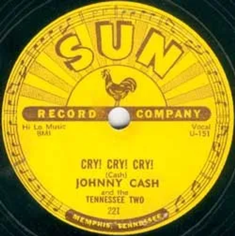 Johnny Cash and The Tennessee Two - Cry! Cry! Cry! (Single) - Reviews ...